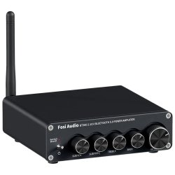 Fosi Audio BT30D Bluetooth Forst�rker 2.1 Kanal 2x50W