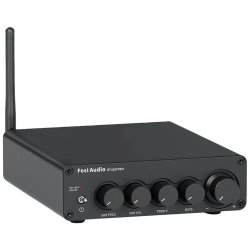 Fosi Audio BT30D Pro Bluetooth Forst�rker 2.1 Kanal 2x165W