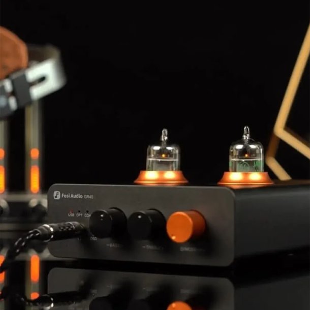 Fosi Audio GR40 DAC-forforst�rker &amp; hovedtelefonforst�rker