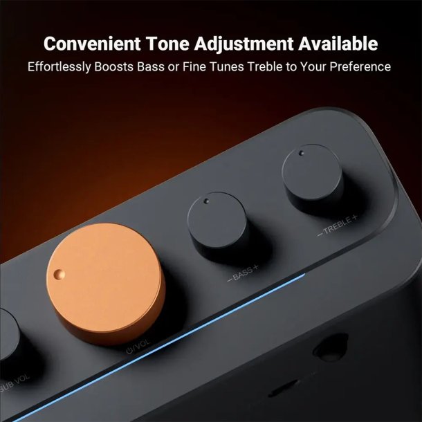 Fosi Audio HT4S Bluetooth forst�rker 4CH.