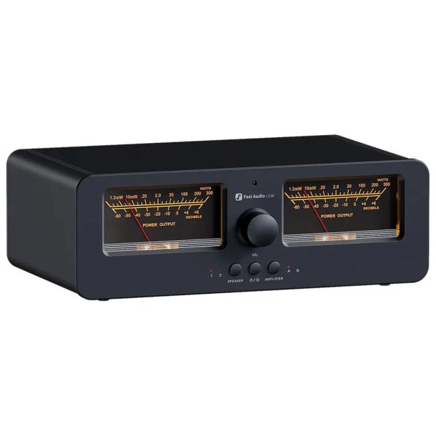 Fosi Audio LC30 Forst�rker-h�jttaleromskifter Sort