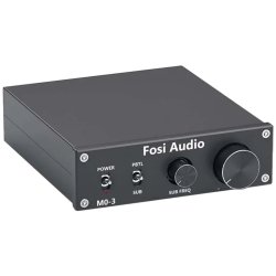 Fosi Audio M03 Subwoofer forst�rker 100W, 8 Ohm