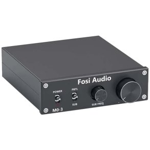 Fosi Audio M03 Subwoofer forst�rker 100W, 8 Ohm