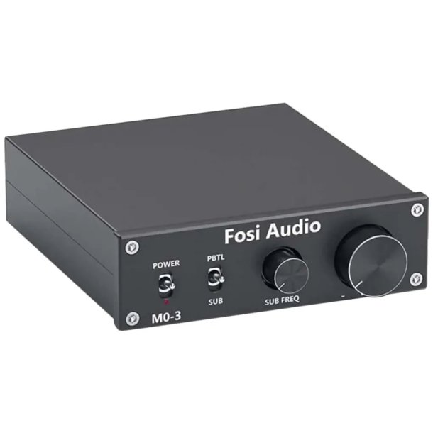 Fosi Audio M03 Subwoofer forst�rker 100W, 8 Ohm