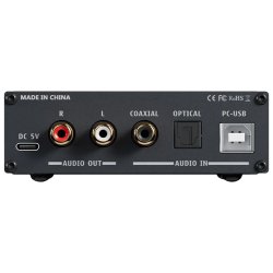 Fosi Audio DAC-Q4 Mini DAC &amp; hovedtelefonforst�rker