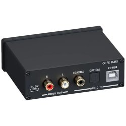 Fosi Audio DAC-Q4 Mini DAC &amp; hovedtelefonforst�rker