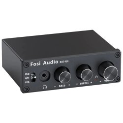 Fosi Audio DAC-Q4 Mini DAC &amp; hovedtelefonforst�rker