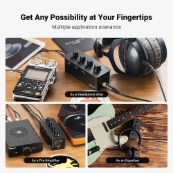 Fosi Audio SK01 Hovedtelefonforst�rker - Equalizer - forforst�rker