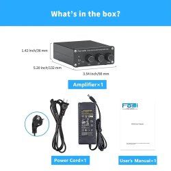 Fosi Audio TB10D stereo forst�rker 2x 300W - 4 Ohm