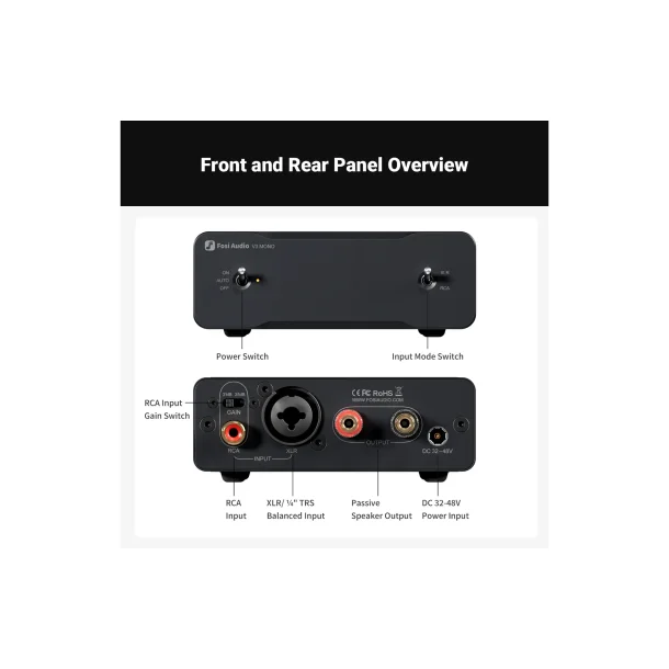 Fosi Audio V3 Monoblok