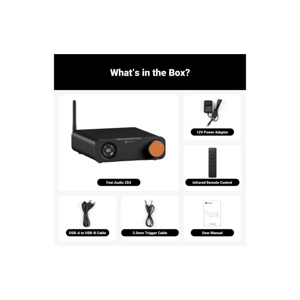 Fosi Audio ZD3 Audio DAC  