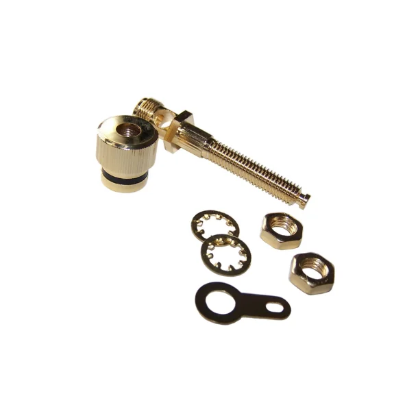 Hjttalerterminal guld par