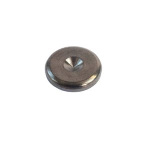 Spike Pad  18 mm / hjde 3mm - Black Chrome Midlertidig udsolgt