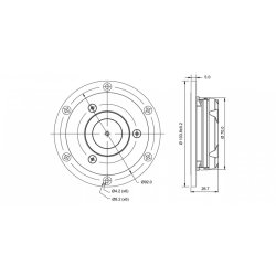 Satori TW29RNB-8 Neo magnet - Black