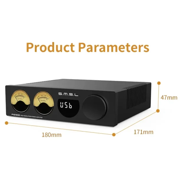 S.M.S.L A200 Integreret stereo forst�rker i h�j kvalitet